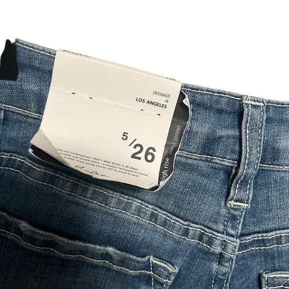 NWT KanCan High Rise Ankle Skinny Jeans - Picture 9 of 10